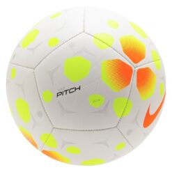 Nike Fodbold Pitch Max Voltage - Hvid/Neon/Orange