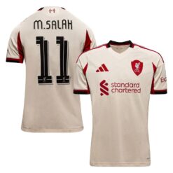 Liverpool Udebanetrøje 2025/26 Champions League M.SALAH 11 Børn