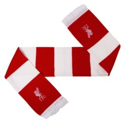 Liverpool Halstørklæde - Rød/Hvid