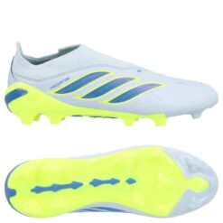 adidas Predator League Laceless FG Ice Cold Precision - Lyseblå/Blå/Gul Børn