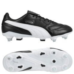 PUMA King LIGA SG - PUMA Sort/PUMA Hvid/Puma Silver
