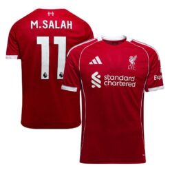 Liverpool Hjemmebanetrøje 2025/26 M.SALAH 11 Børn