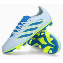 adidas Predator Club FxG Ice Cold Precision - Lyseblå/Blå/Gul Børn