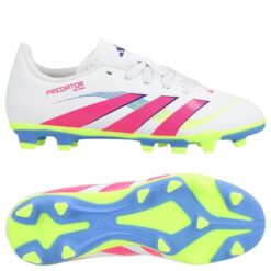 adidas Predator Club FxG Celestial Victory - Hvid/Grøn/Grøn Børn