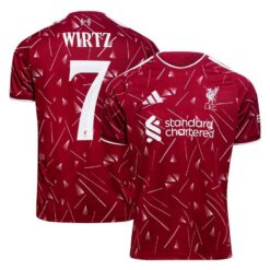Liverpool Hjemmebanetrøje 2026/27 Børn Cup Print WIRTZ 7