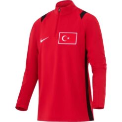 Tyrkiet Træningstrøje Dri-FIT Drill - Rød/Sort Børn