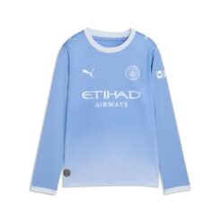 Manchester City Hjemmebanetrøje 2026/27 Børn Lange Ærmer