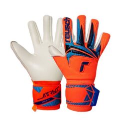 Reusch Målmandshandske Attrakt Gold X NC World Cup Line - Orange/Blå Børn