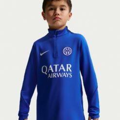 Inter Træningstrøje Dri-FIT Strike Drill - Blå/Navy/Hvid Børn