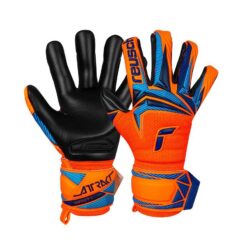 Reusch Målmandshandske Attrakt Infinity Evolution NC World Cup Line - Orange/Blå Børn