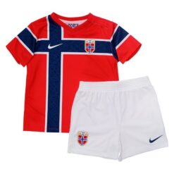 Norge Hjemmebanetrøje VM 2026 Baby-Kit Børn
