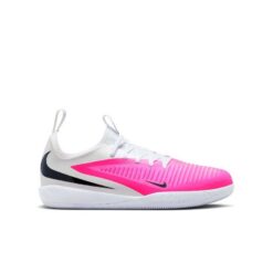 Nike Phantom 6 Academy Low Cut IC Breakout - Hvid/Sort/Pink Børn