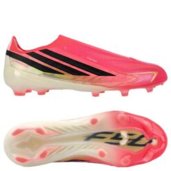 adidas F50 Hyperfast Elite Laceless FG Road to Glory - Pink/Sort/Guld Børn