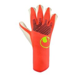 Uhlsport Målmandshandske Fangmaschine Absolutgrip HYBD - Rød/Hvid/Gul