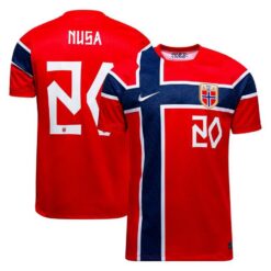 Norge Hjemmebanetrøje VM 2026 NUSA 20