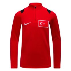 Tyrkiet Træningstrøje Dri-FIT Drill - Rød/Sort Børn