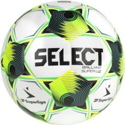 Select Fodbold Brillant Super UZ 3F Superliga V26 - Hvid/Grøn/Sort