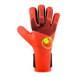 Uhlsport Målmandshandske Fangmaschine Absolutgrip HN Fit - Rød/Hvid/Gul