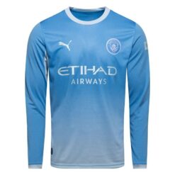 Manchester City Hjemmebanetrøje 2026/27 Børn Lange Ærmer