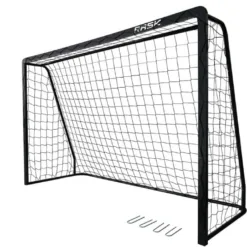 RASK Fodboldmål 300 x 200 cm SORT i stål med dobbelt overlægger