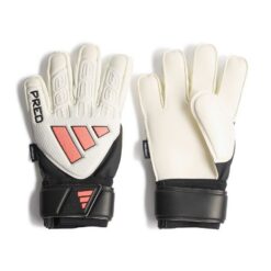 adidas Målmandshandske Predator Match Fingersave Chaos vs Control - Hvid/Sort/Pink Børn