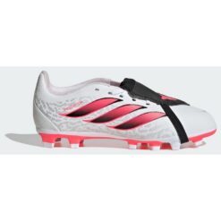 adidas Predator Club Fold-over Tongue FxG Chaos vs Control - Hvid/Pink/Sort Børn