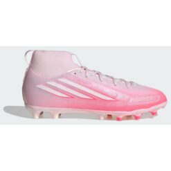 adidas F50 Sparkfusion League Mid Cut FG/AG Chaos vs Control - Pink/Hvid/Pink Børn