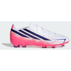 adidas F50 Hyperfast League FG Chaos vs Control - Hvid/Lilla/Pink Børn