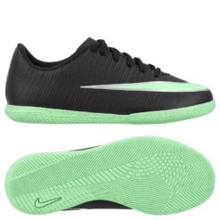 Nike Mercurial Vapor 17 Club IC Shadow - Sort/Grøn Børn