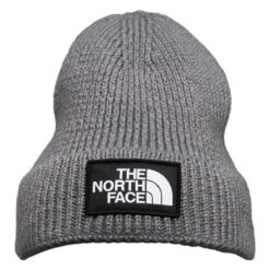 The North Face Hue Logo Box Cuffed - Grå