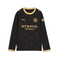 Manchester City Udebanetrøje 2026/27 Børn Lange Ærmer