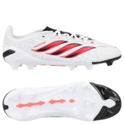 adidas Predator Elite FG Chaos vs Control - Hvid/Pink/Sort Børn