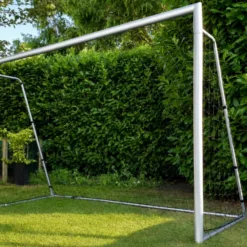 RASK 240 x 160 cm Fodboldmål Silver til haven