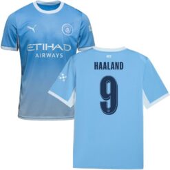 Manchester City Hjemmebanetrøje 2026/27 Champions League Børn HAALAND 9
