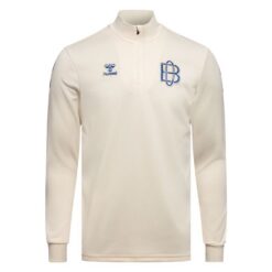 Odense Boldklub Træningstrøje Pre Match Half Zip - Hvid