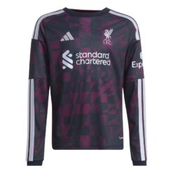 Liverpool 3. Trøje 2026/27 Børn Lange Ærmer