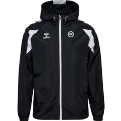 OB Q Bredde All Weather Jakke - Sort/Hvid Børn