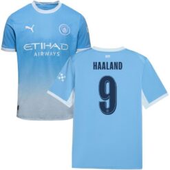 Manchester City Hjemmebanetrøje 2026/27 Champions League Authentic HAALAND 9