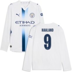 Manchester City 3. Trøje 2026/27 Champions League Authentic Lange Ærmer HAALAND 9