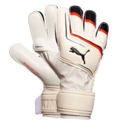 PUMA Målmandshandske King Match Protect RC The Arrival - Hvid/PUMA Sort/Rød Børn