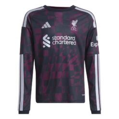Liverpool 3. Trøje Champions League 2026/27 Børn Lange Ærmer