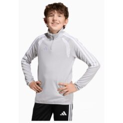 adidas Træningstrøje Tiro 26 League Half Zip - Grå/Hvid Børn