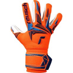Reusch Målmandshandske Attrakt FreeGel Advance World Cup Line - Orange/Blå Børn