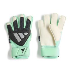 adidas Målmandshandske Predator Match Fingersave Final Rush - Sort/Grøn/Sølv Børn
