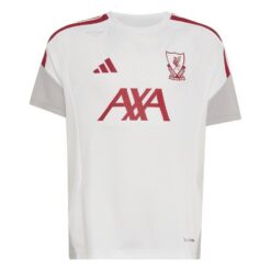 Liverpool Trænings T-Shirt Tiro 26 EU - Hvid/Rød Børn