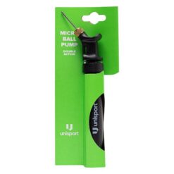 Unisport Micro Boldpumpe Double Action - Sort