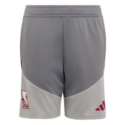 Liverpool Træningsshorts Tiro 26 EU - Grå/Rød Børn