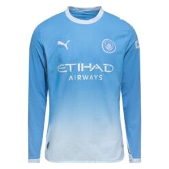 Manchester City Hjemmebanetrøje 2026/27 Champions League Authentic Lange Ærmer