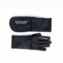 Liiteguard Løbehandsker 2IN1 - Sort
